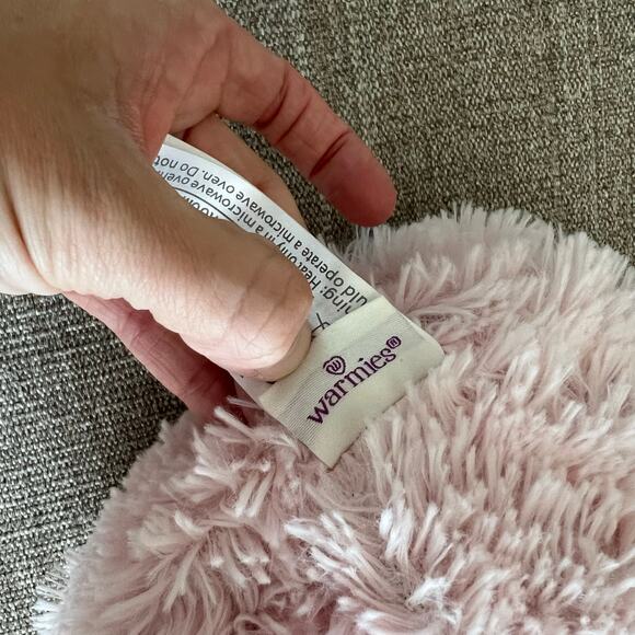 Pink Unicorn Warmies Stuffed Animal Plush Rainbow Spakle - Picture 8 of 13